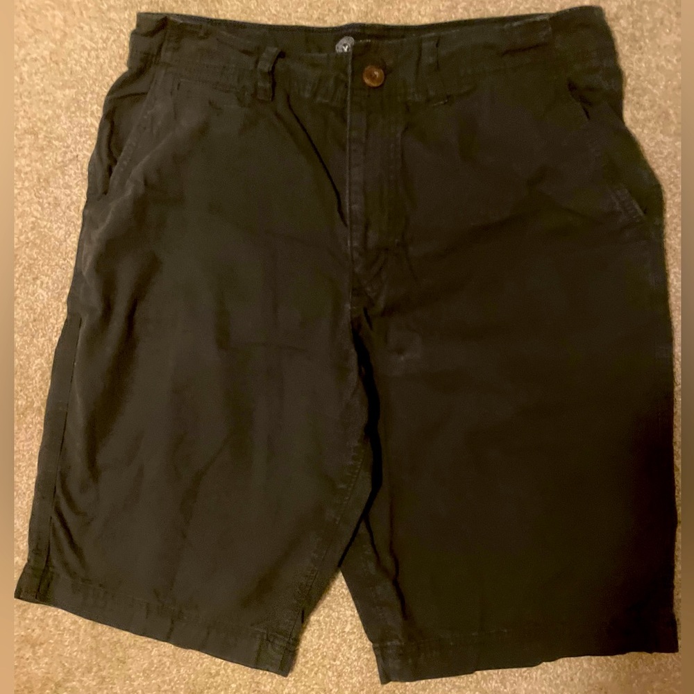 American Eagle Outfitters Longer Length Gray-Charcoal Shorts